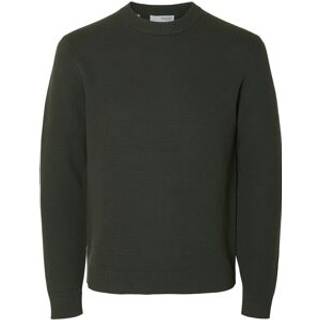 Slhdane LS Knit Structure Crew Neck