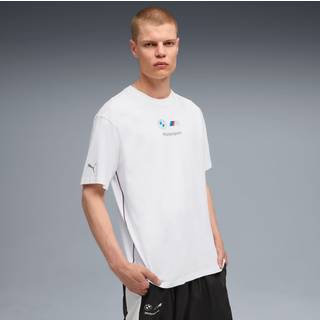 PUMA BMW M Motorsport Essentials Logo Tee Men, Clothing, White, XS