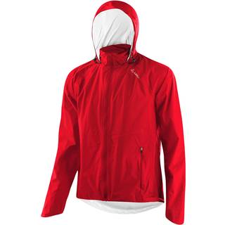 Löffler Jacket with Hood Comfort Fit WPM Pocket Cykeljakke Herrer størrelse 54 farve rød