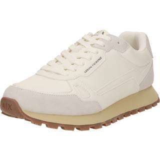 Armani Exchange Logo Trainers White