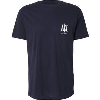 Armani Exchange Logo T Shirt Deep Navy