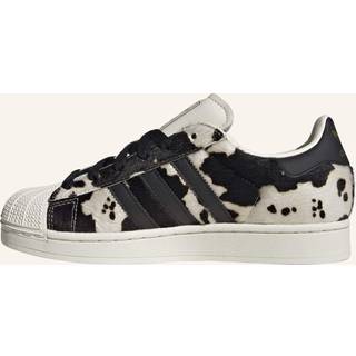 adidas Originals Superstar II sko - Core Black / Core Black / Off White - 38 2/3