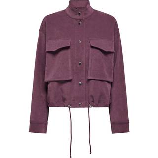 Only - Onldune Life Short Jacket Cc - 4770954 Mauve Wine