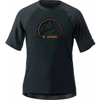 Zimtstern Pureflowz Shirt S/S Cykeljersey Herrer størrelse M farve sort