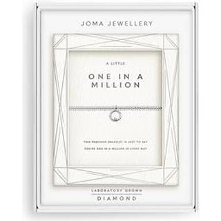 Joma Boxed Lab Grown One In a Million Bracelet - Silver - 17.5cm