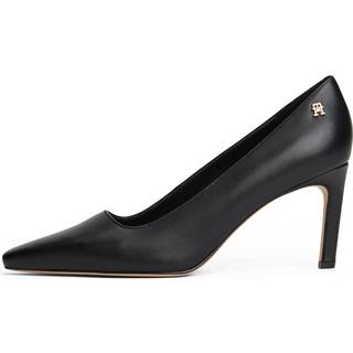 Leather TH Monogram Stiletto Heels