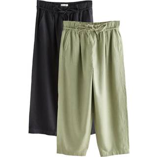 Next Slips Talje Ballon-jeans Hør Blend Bukser 2 Pakke