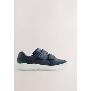 Next Navy Barefoot Leather Touch Fastening Trainers - uk10eu28
