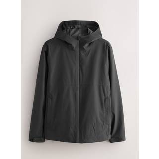 Next Black DryTech Waterproof Hooded Jacket