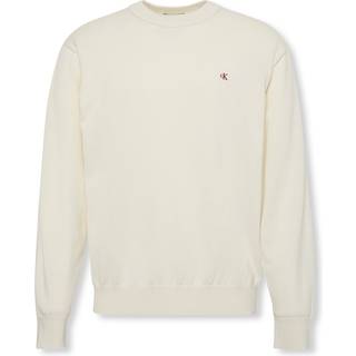 Monogram Relaxed Jumper - White - L