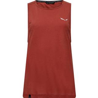 Salewa Women's Agner Hemp/DST Tank Tank Top Damer størrelse 42 farve rød