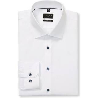 OLYMP Herren Hemd weiß Slim Fit - weiß