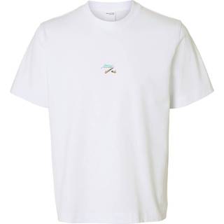 Printet Almindelig Pasform T-shirt