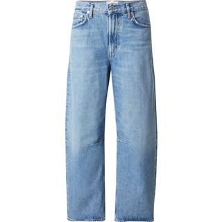 Citizens of Humanity Miro high-rise cropped barrel-leg jeans - blue - 25