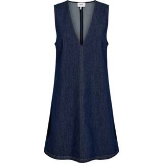 NÜMPH - Nuhally Dress - Dark Blue Denim - 44 - Blå - Dress