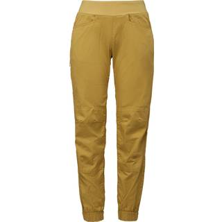 Black Diamond Women's Notion SP Pants Klatrebukser Damer størrelse L farve gul