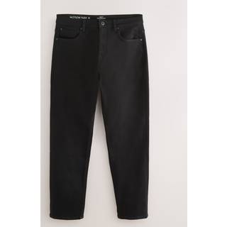 Next Black Regular Tapered Fit Motionflex Jeans