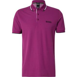BOSS BOSS Pink Paddy Pro Tipped Collar Polo Shirt