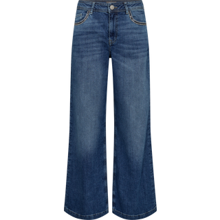 Mos Mosh jeans - Dara Deco Regular mid blue