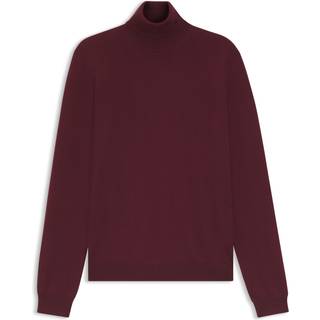 HUGO Herren Pullover rot unifarben