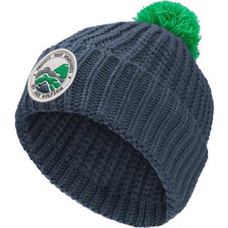 Jack Wolfskin Kids' Pompom Badge Beanie Midnight Sky, S