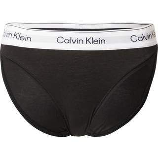 High Leg Bikini Briefs - Icon Cotton Modal - Black - L