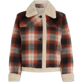 O'Neill O'Riginals Fleece Lined Jakke - L - bonfire check