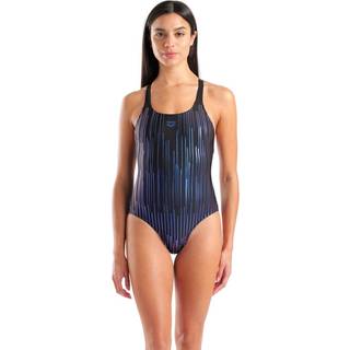 Arena Women's Hyacinth Swimsuit Swim Pro Back L Badedragt Damer størrelse 42 farve blå