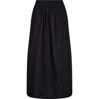 NÜMPH - Nujuny Long Skirt - Caviar - 34 - Sort - Skirts