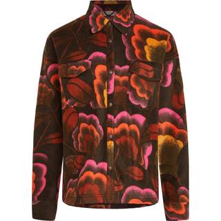 O'Neill O'Riginals Superfleece Skjorte - M - brown o/riginals flower