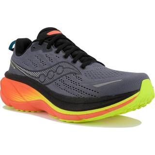 Saucony Hurricane 25 Stability Running Shoe Men - Grey, Multicoloured, Size 8.5 - grey