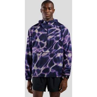 Odlo Zeroweight Print Running Jacket Men - Violet, Size L - violet