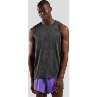 Odlo Zeroweight Engineered Chill-Tec Tank Top Men - Dark Grey, Size L - dark_grey