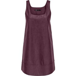 Only - Onljosie Faux Leather Dress Cc - 4852675 Mauve Wine
