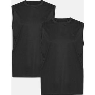 MEN'S SUSTAIN PERFORMANCE TANK TOP - Black / S / 2-Pack