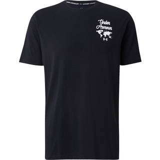 Under Armour Sports Wordmark Men's Short Sleeve Black / White S