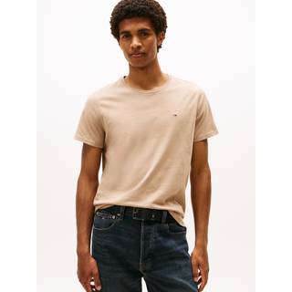 Tommy Jeans Slim Jersey T Shirt Brown