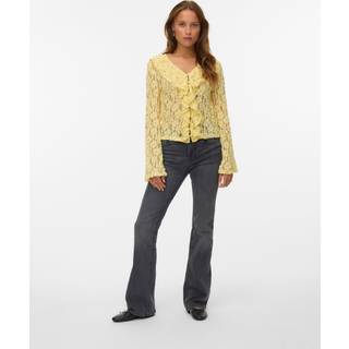 Vmflash Mid Rise Flared Fit Jeans