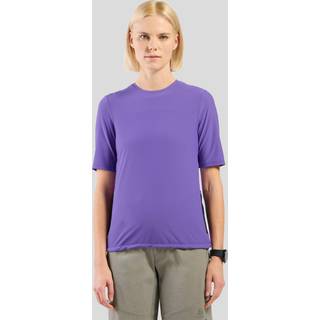Odlo Women's Explorer Cargo T-Shirt Crew Neck S/S Cykeljersey Damer størrelse M farve lilla