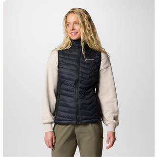 Columbia Women's Powder Pass II Hybrid Vest Syntetiske veste Damer størrelse XS farve sort