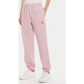 Cotton Terry Monogram Joggers - Pink - S