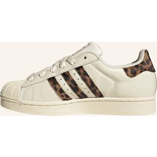 SUPERSTAR II SKO - Cream White / Preloved Brown / Gold Metallic - 36