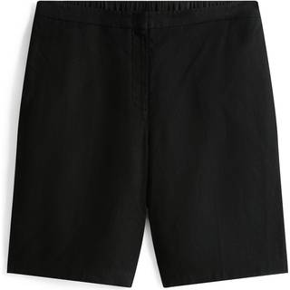 Curve Linen Blend Slim Tailored Shorts