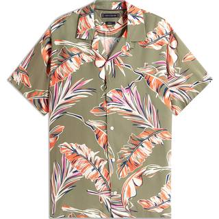 LIGHTWEIGHT LEAF AOP SS SHIRT