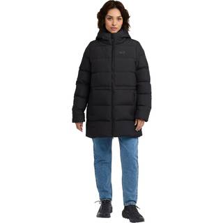 Jack Wolfskin Women's Frozen Palace Long Jacket Rds Black, M