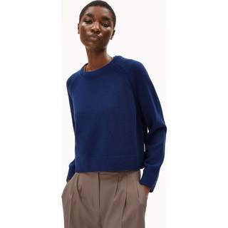ARMEDANGELS Women's Diliriaa Reglana Uldsweater Damer størrelse M farve blå
