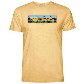 GreenBomb Nature Discover Roll T-Shirt T-shirt Herrer størrelse XL farve beige