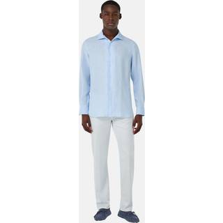 BOGGI MILANO Herren Hemd blau