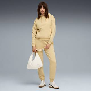 PUMA Loungewear Fleece Sweat Suit Women, Clothing, Pebble Path, XS - Pebble Path - XS