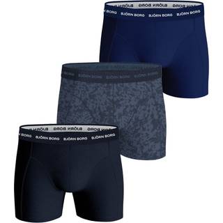 Björn Borg Men's Cotton Stretch Boxer 3-Pack Multipack 7, S